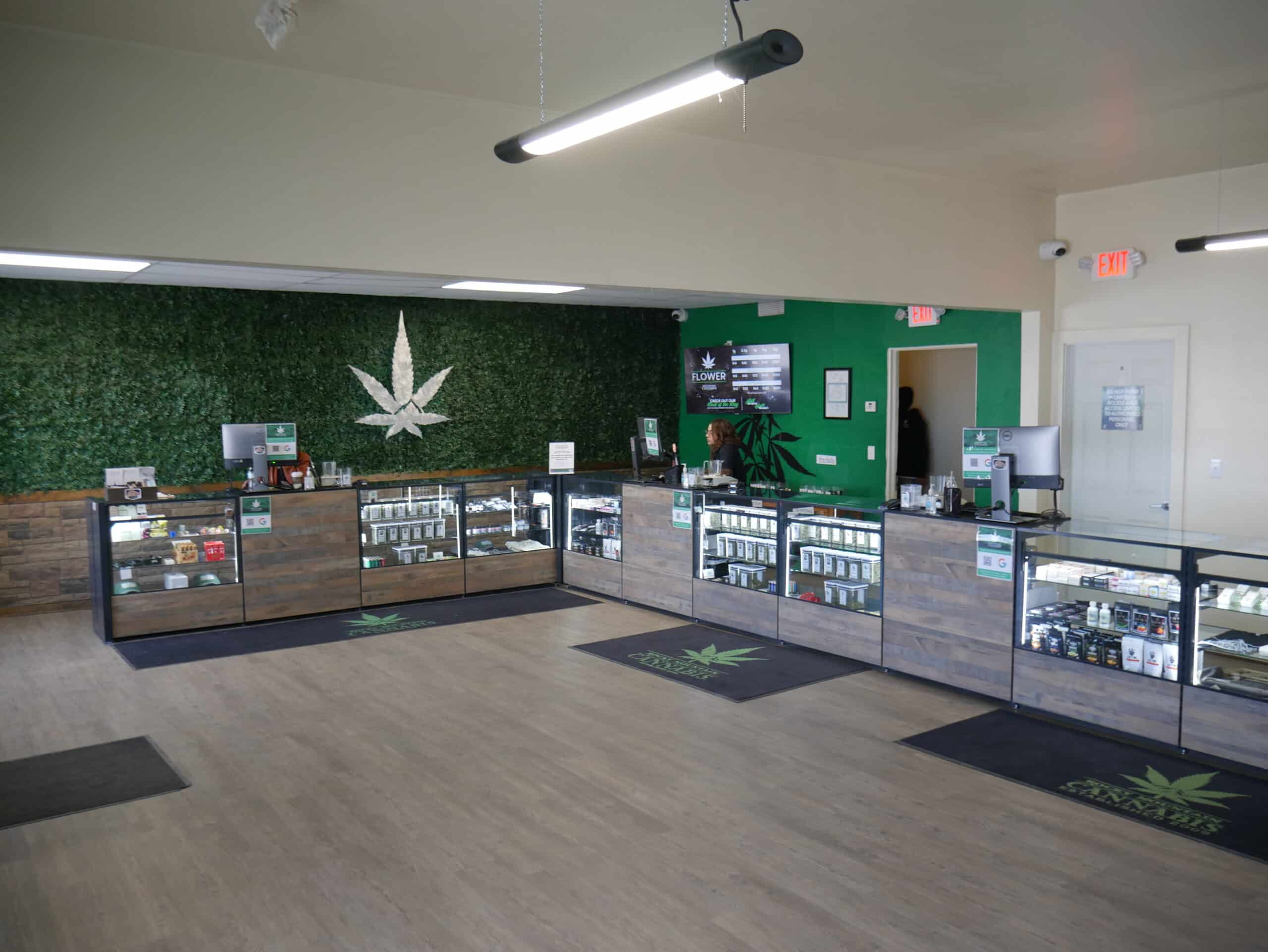 Cannabis Dispensary Interior in Anthony, NM